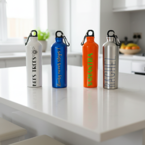 Aluminium Water Bottle - 5 Colour Choices