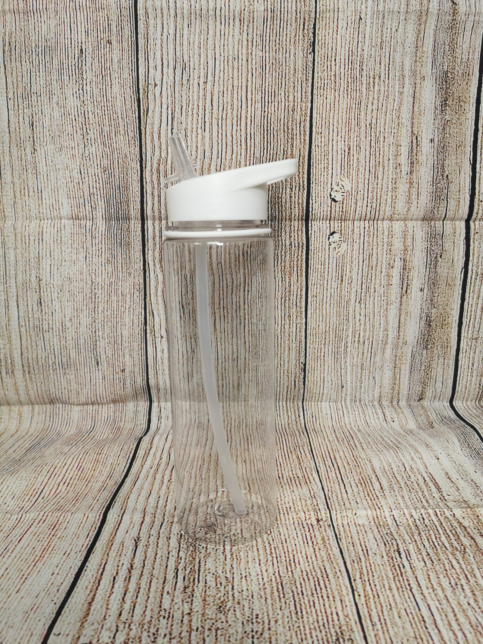 Personalised Clear Water Bottle with Straw: Sports, Gym, School - Image 7