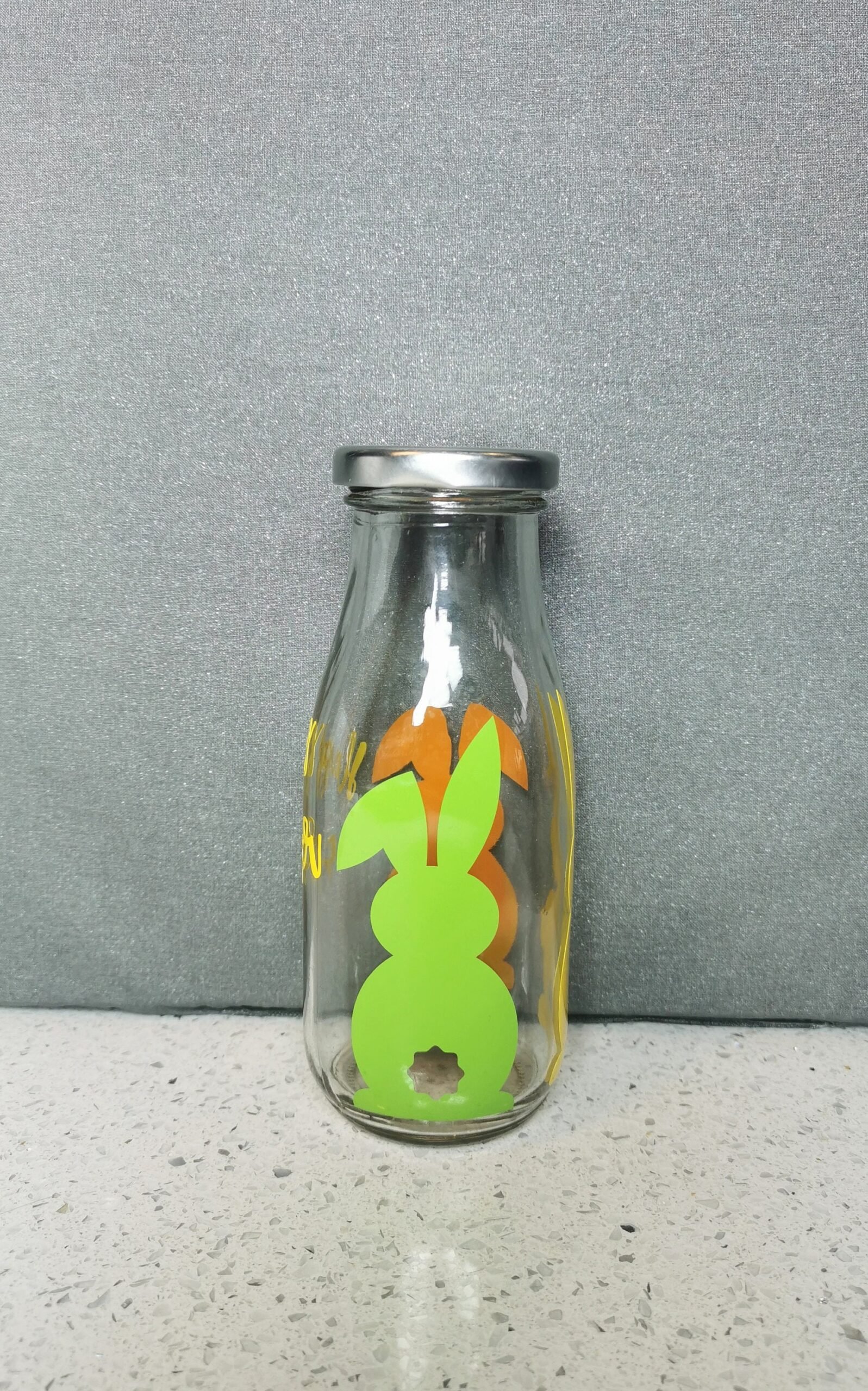 Personalised Milk bottle with straw - Image 4