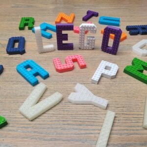 Personalised Brick Letters: Custom Name Sign, Desk Decor