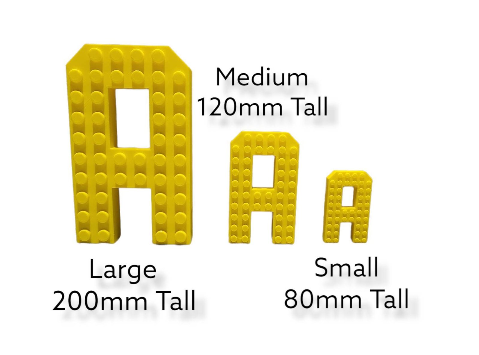 Personalised Brick Letters: Custom Name Sign, Desk Decor - Image 7