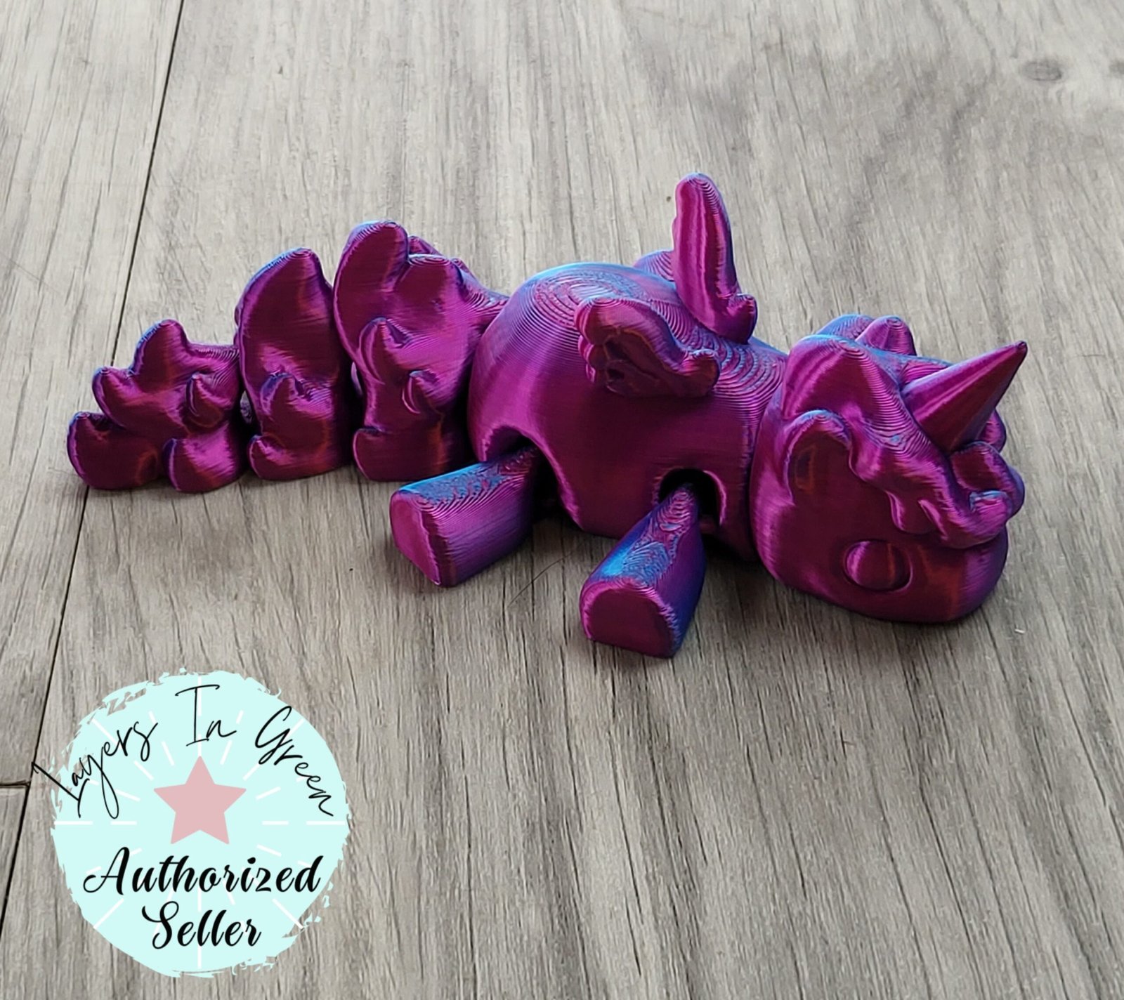 3D Printed Unicorn Fidget Toy: Articulated Legs & Body