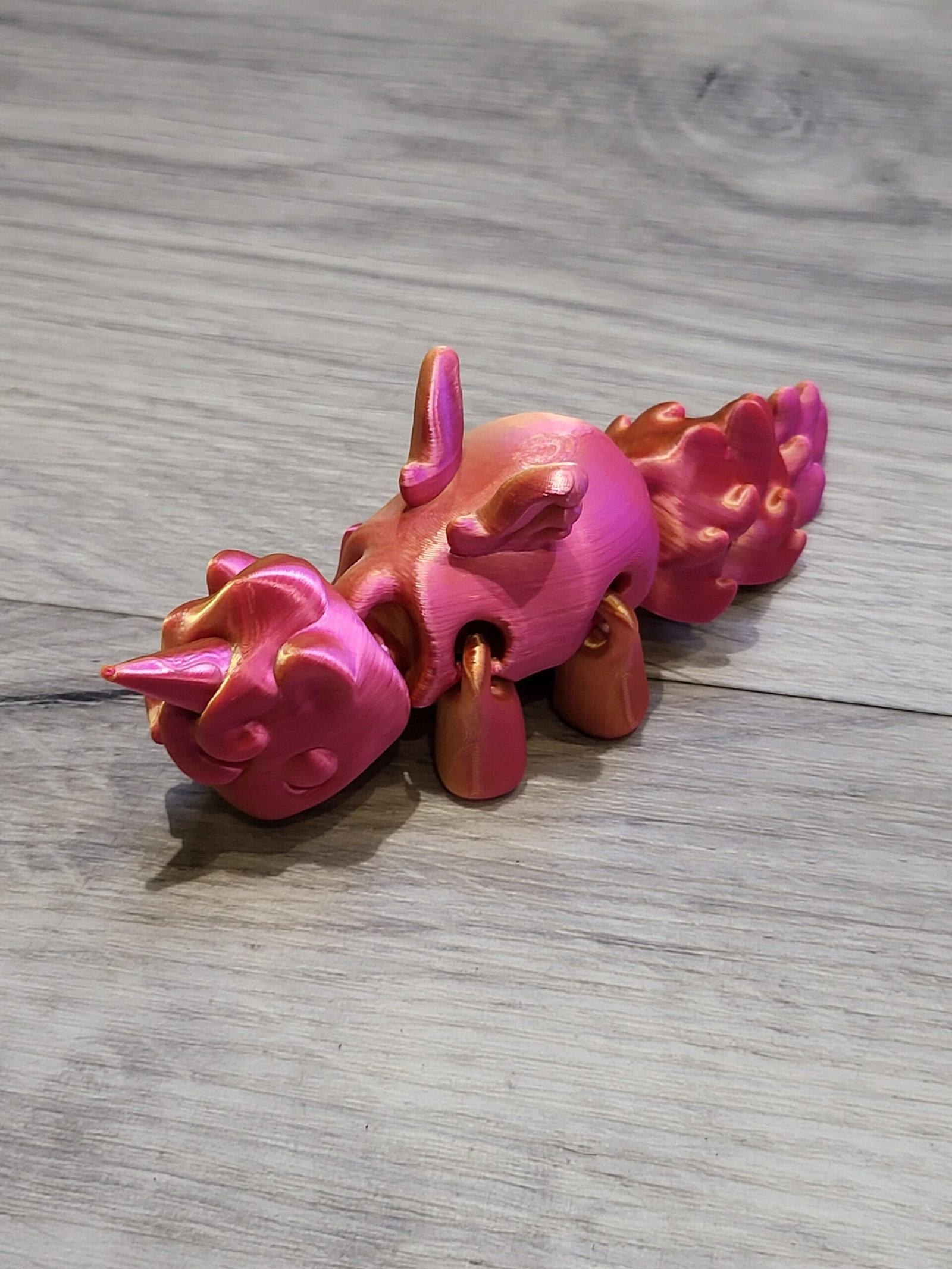 3D Printed Unicorn Fidget Toy: Articulated Legs & Body - Image 4