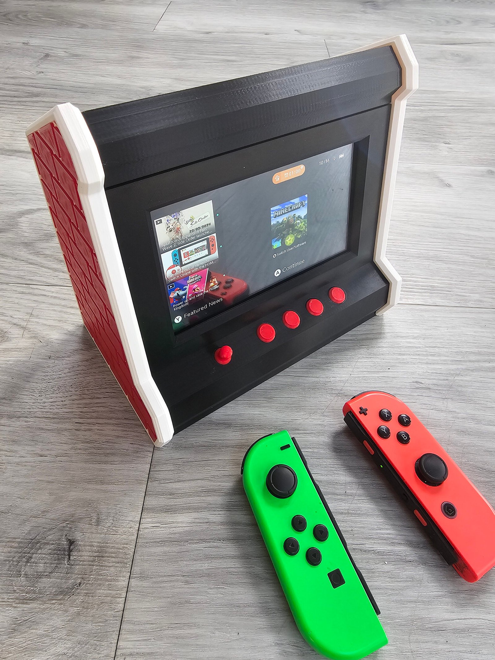3D Printed Switch Dock: Nostalgic Gaming Console Stand