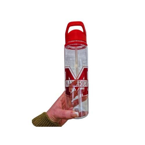Personalised Clear Water Bottle with Straw: Sports, Gym, School - Image 10