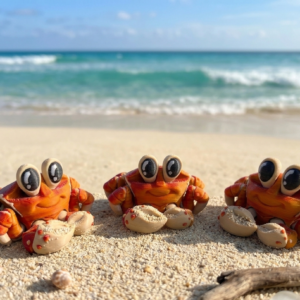Cute "Crabby" Desk Pet Fidget Crab