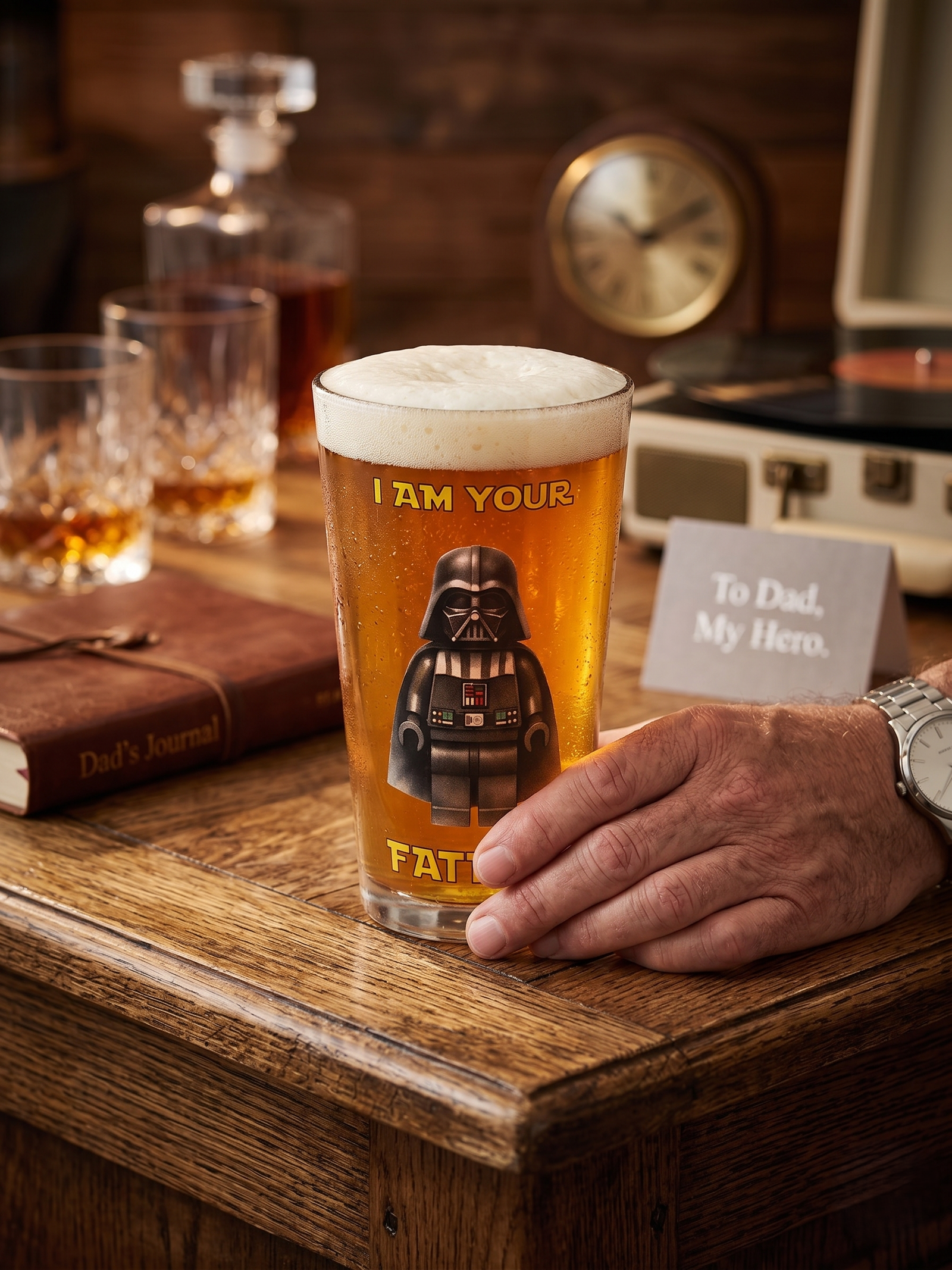 Pint Glass - Father's day designs - Image 3